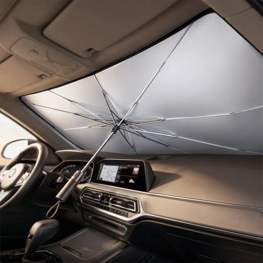 Faltbarer Sonnenschirm Für Die Frontscheibe - Soltrix