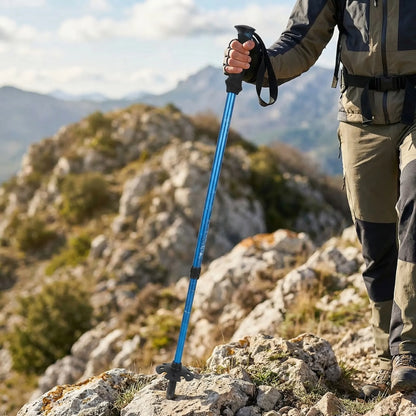Faltbarer Trekkingstock Mit 4 Segmenten -  Terraven