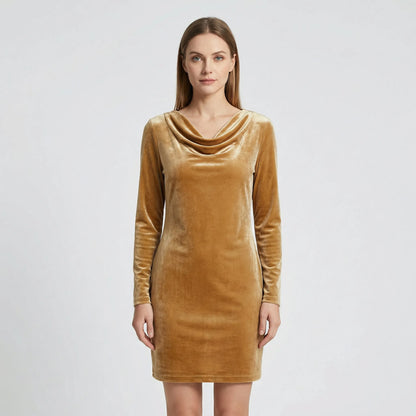 Festliches Kleid Mit Weichem Drapierausschnitt - Stacey