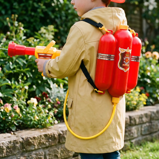 Feuerwehr-Wasserspritzer Mit Rucksack - Hydrixo