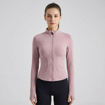 Figurbetonte Activewearjacke Aus Stretch - Georgia