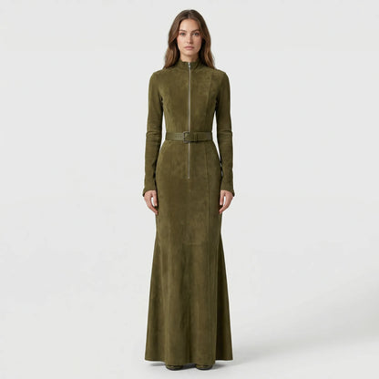 Figurbetontes Retro-Kleid Mit Seitenschlitz - Marcia