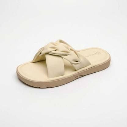Flache Slip-On-Sandalen - Melissa
