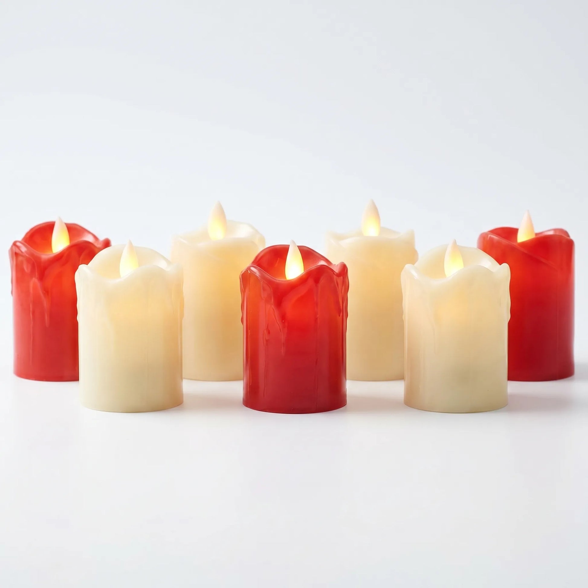 Flameless LED Pillar Candle Set -  Glowfest