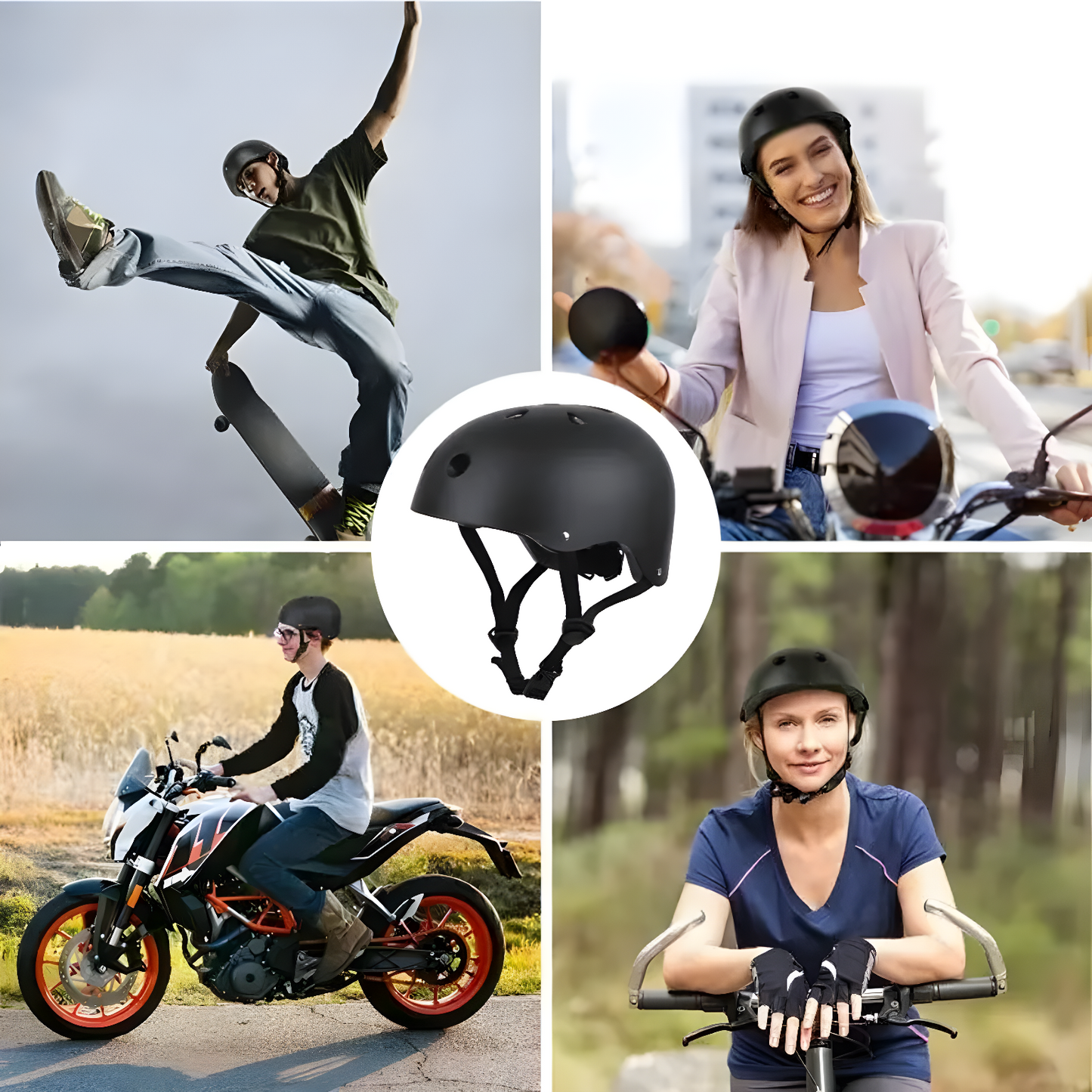 Bequemer Fahrradhelm - SafeRide Fahrradhelm