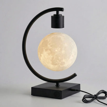 Floating Moon Lamp With Speaker -  Orbitlume