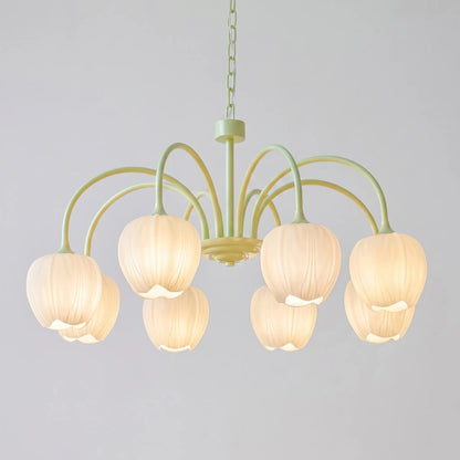 Floral Inspired Ceiling Chandelier -  BloomGleam