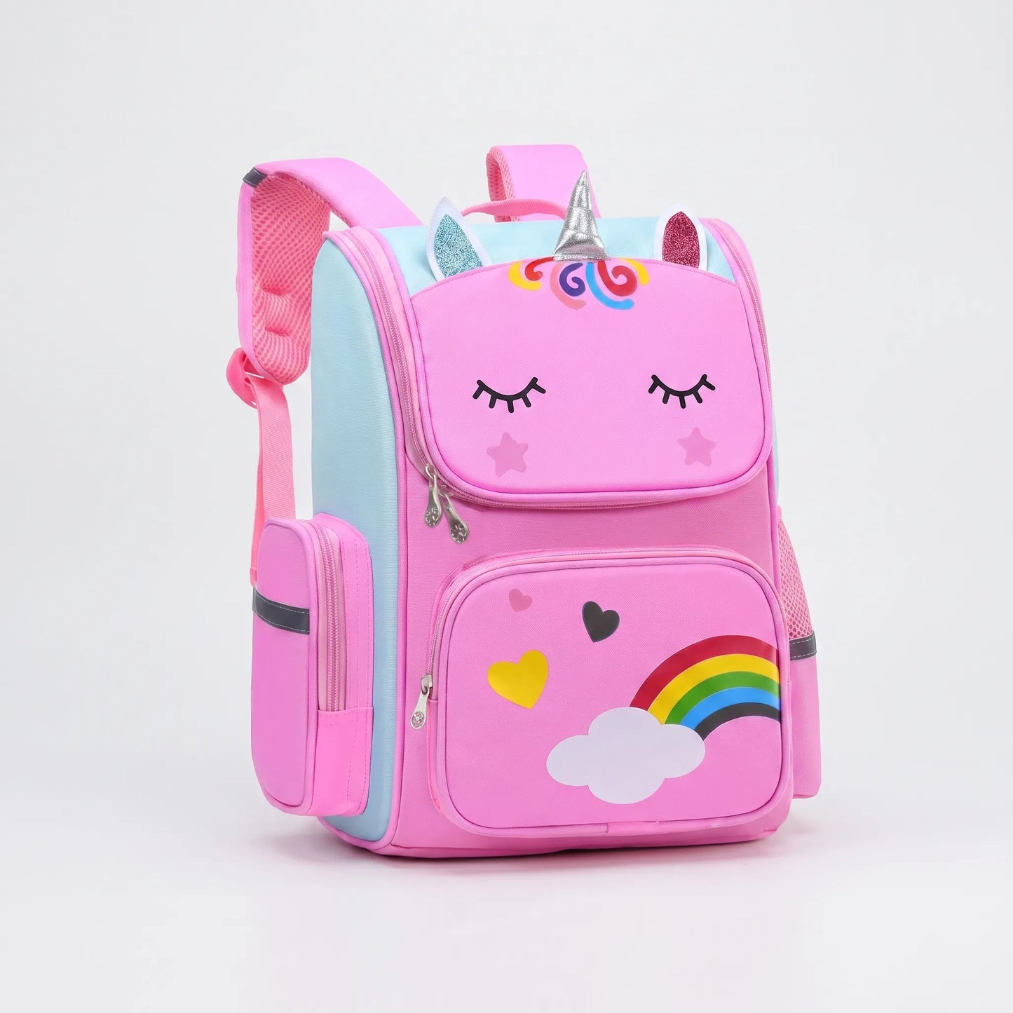 Formstabiler Schulrucksack Mit Cartoon-Motiv - Novora