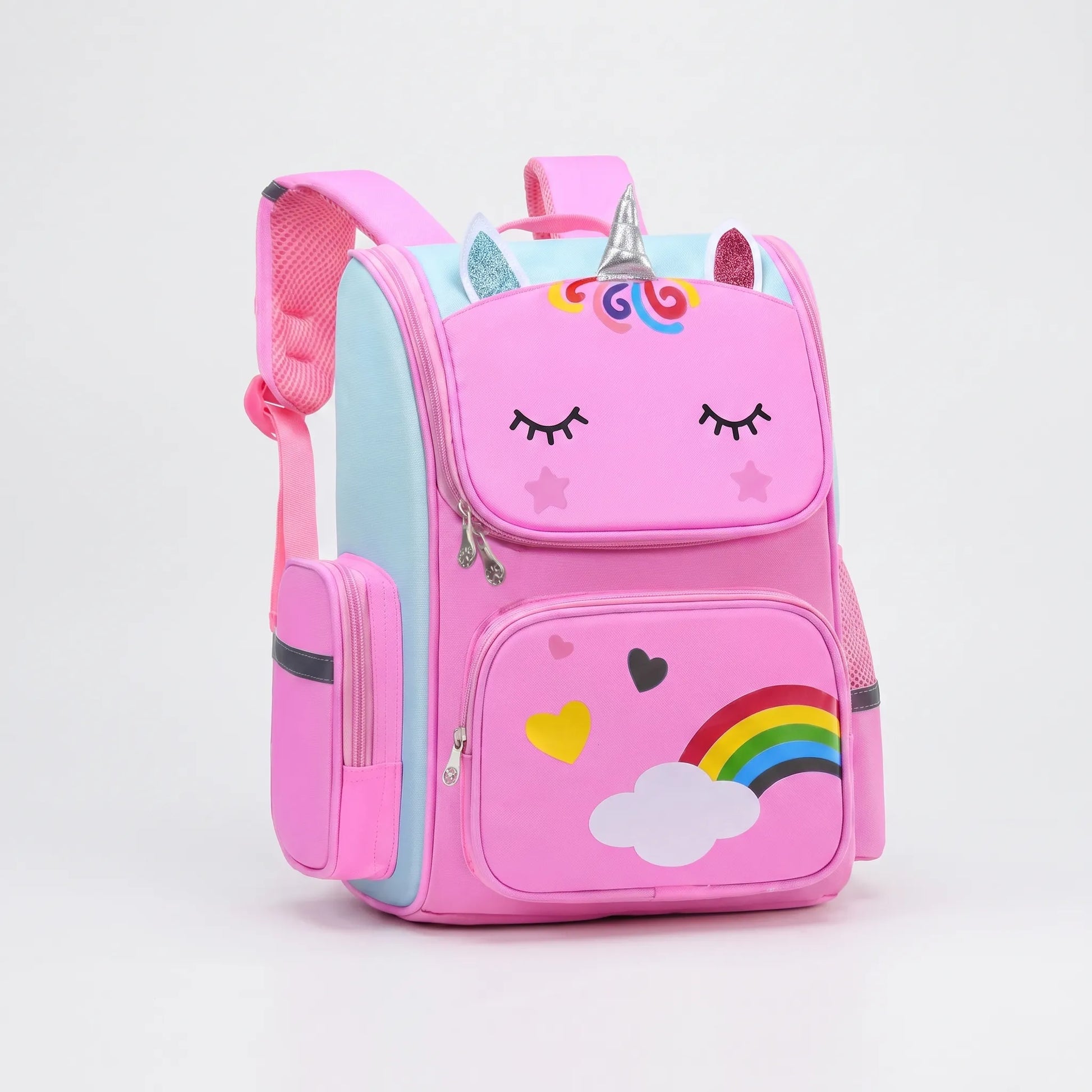 Formstabiler Schulrucksack Mit Cartoon-Motiv - Novora