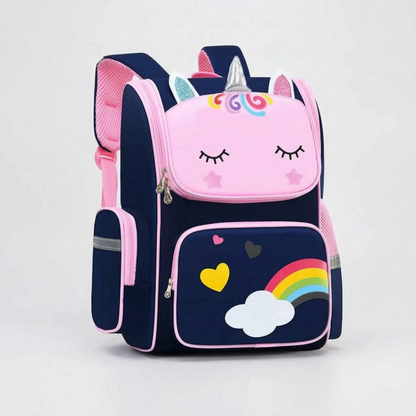 Formstabiler Schulrucksack Mit Cartoon-Motiv - Novora