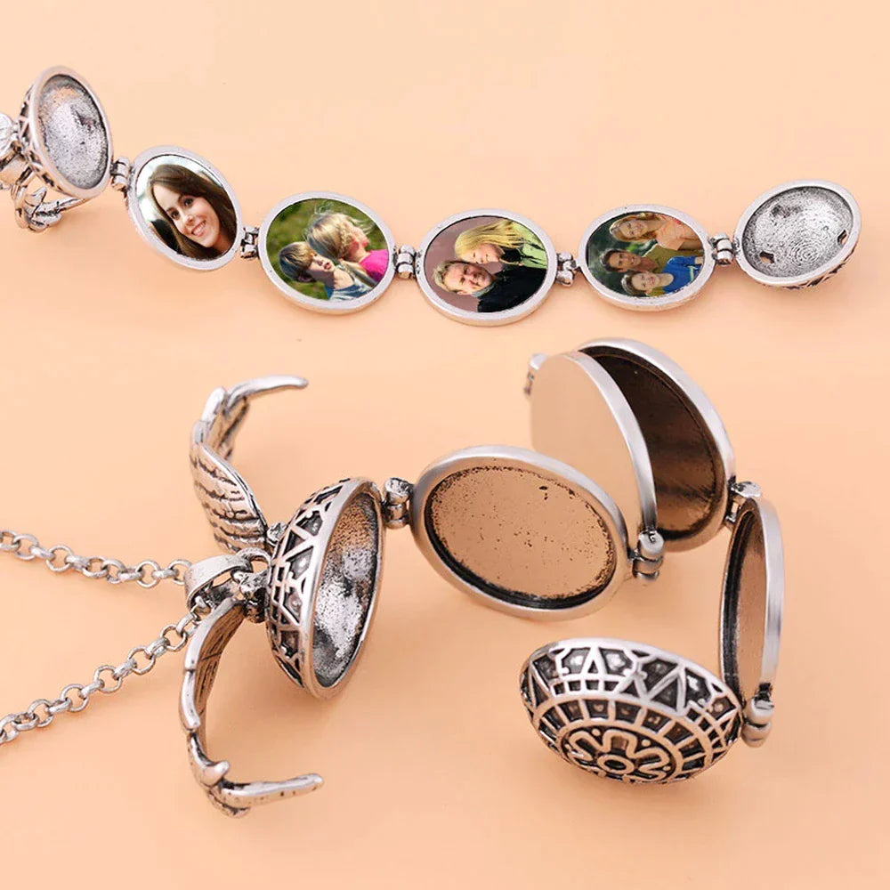Foto-Medaillon-Halskette - HeartLocket