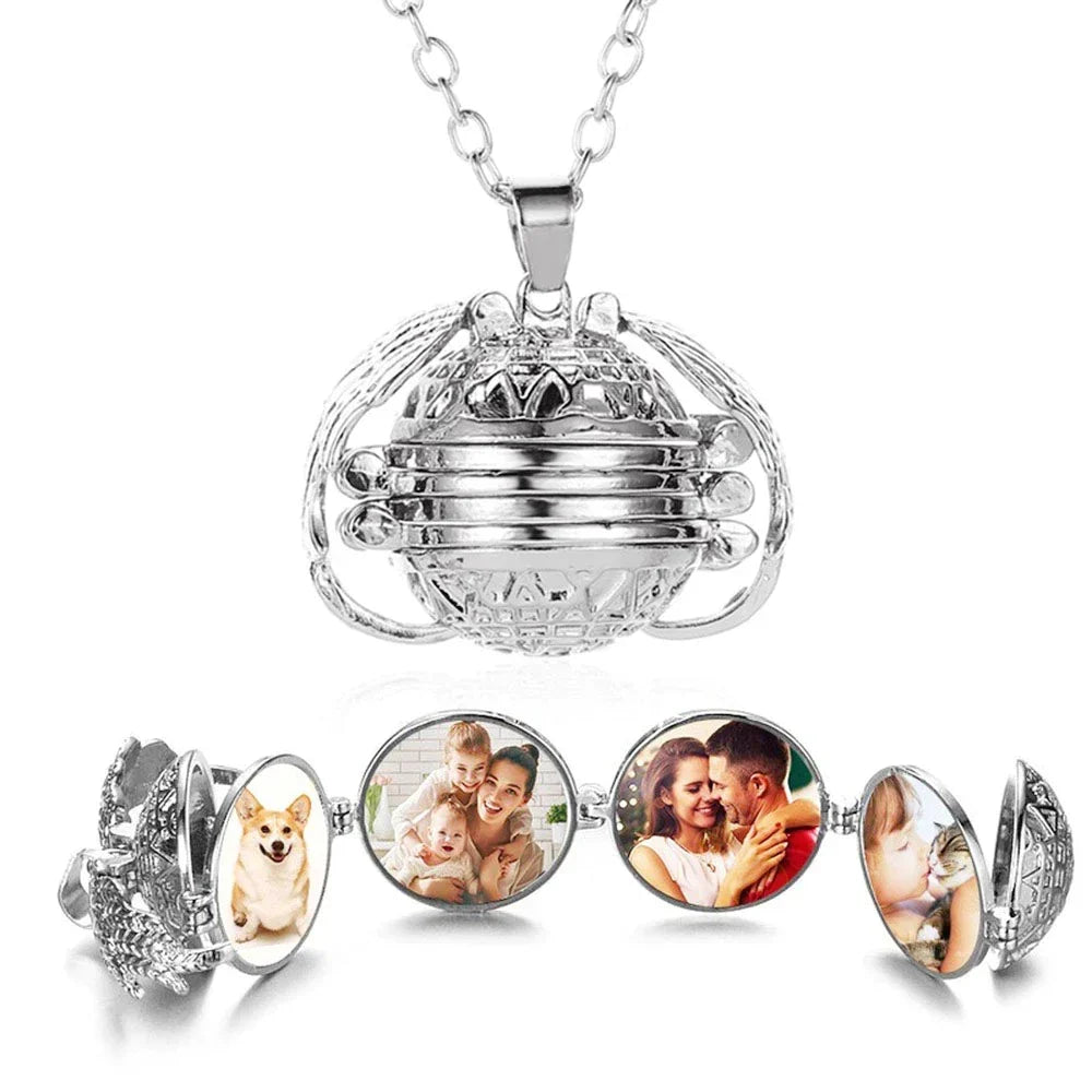 Foto-Medaillon-Halskette - HeartLocket