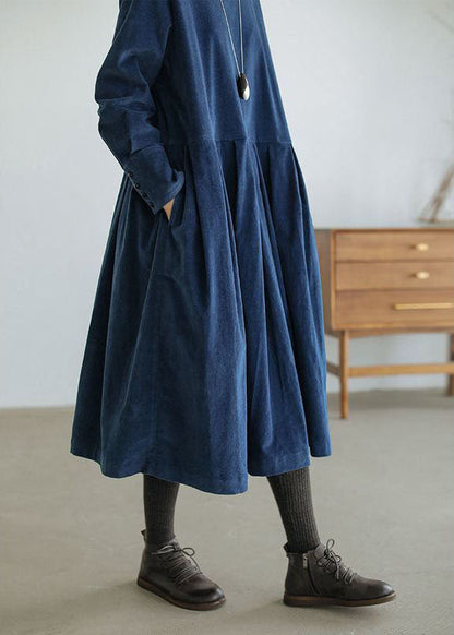 Corduroy Herbst/Winter Kleid - Emilia