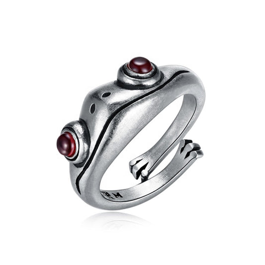Silberring mit einzigartigem Design – Pixie