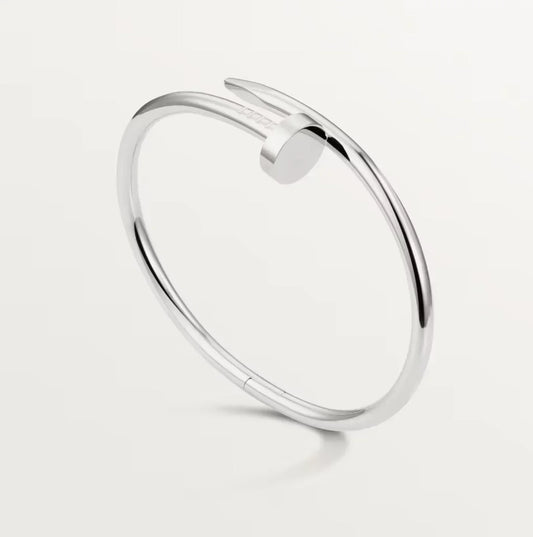 Silberner Nagelarmband - Valen