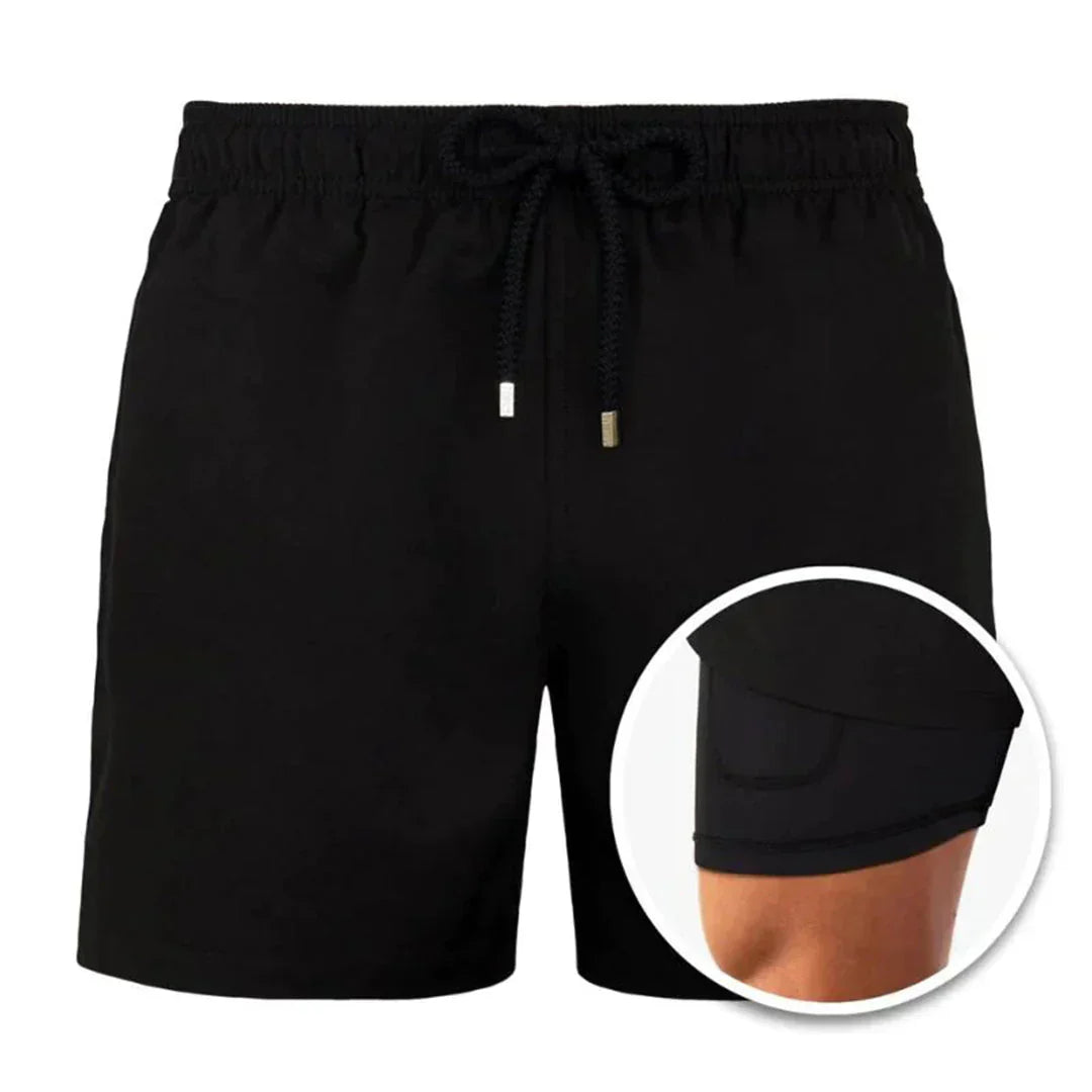 Schnell trocknende Herren Badehose mit modernem Schnitt – Dario