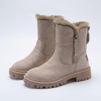 Gefütterte Damen Stiefelette - Charleen