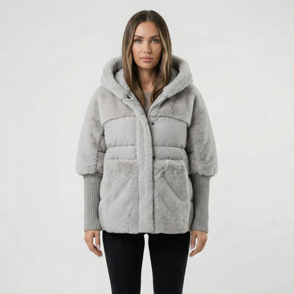 Gefütterte Kurze Winterjacke - Liana
