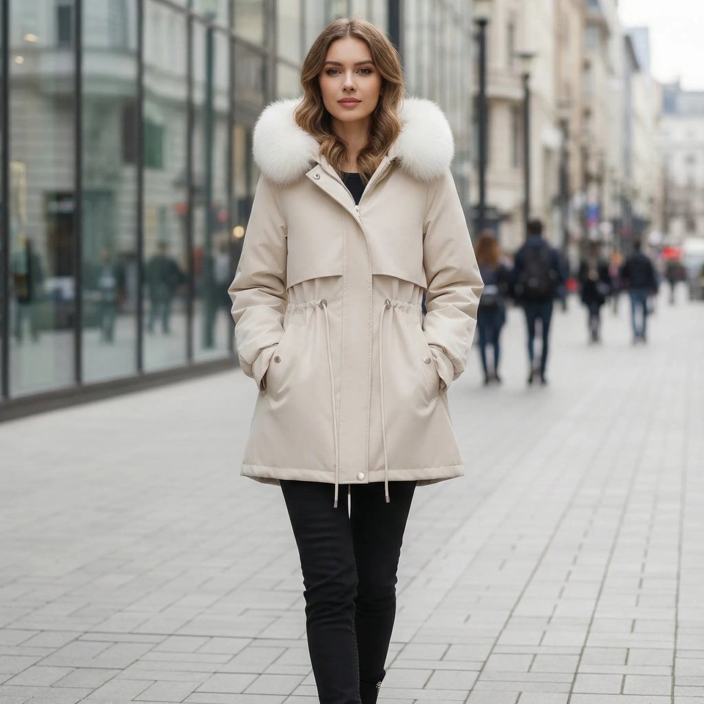 Gefütterte Steppjacke - Juliane