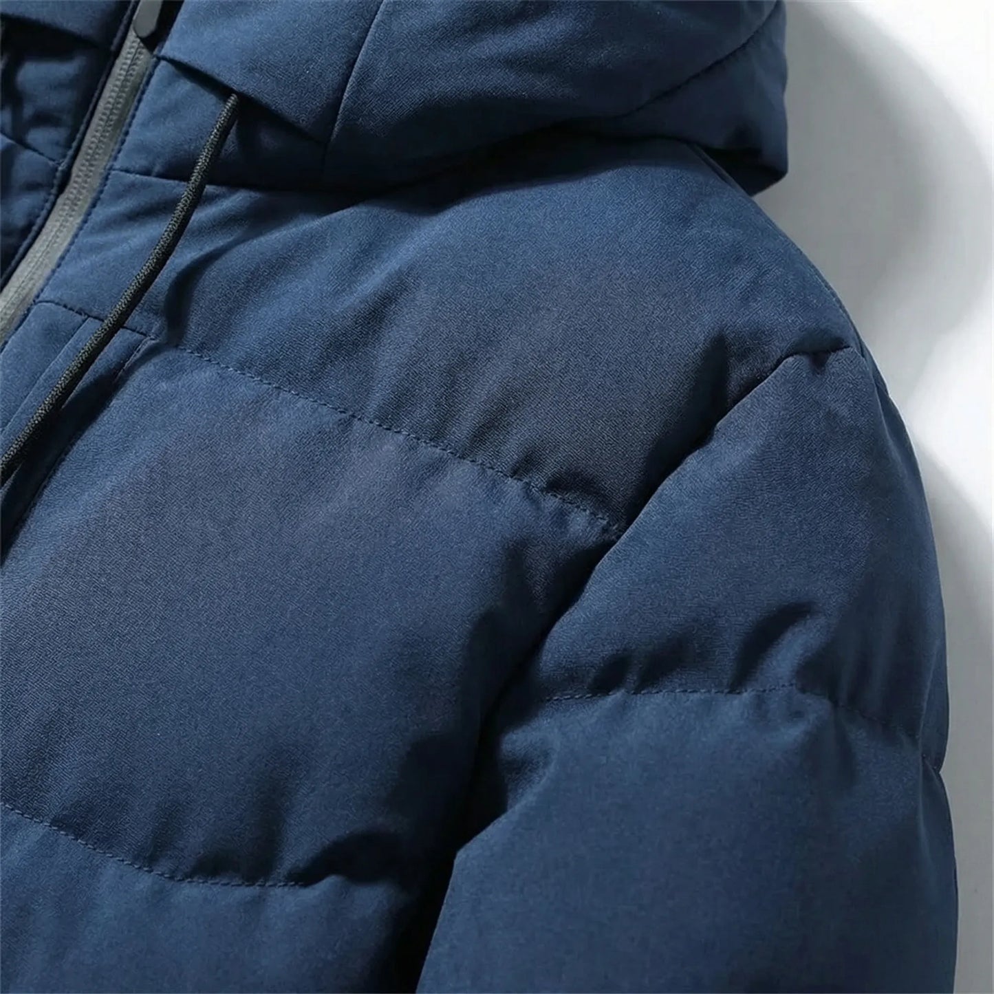 Gefütterte Winterjacke Herren Mit Kapuze - Gustavo