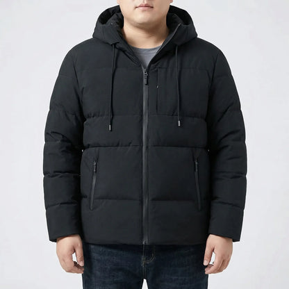 Gefütterte Winterjacke Herren Mit Kapuze - Gustavo