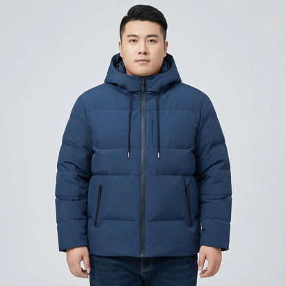 Gefütterte Winterjacke Herren Mit Kapuze - Gustavo