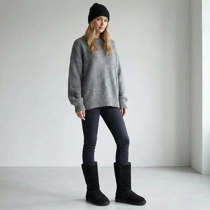 Gefütterter Damenstiefel - Carolina