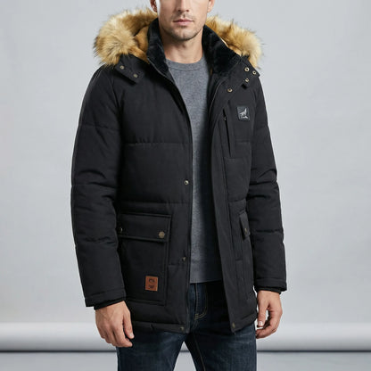 Gefütterter Herren-Winterparka - Thorben