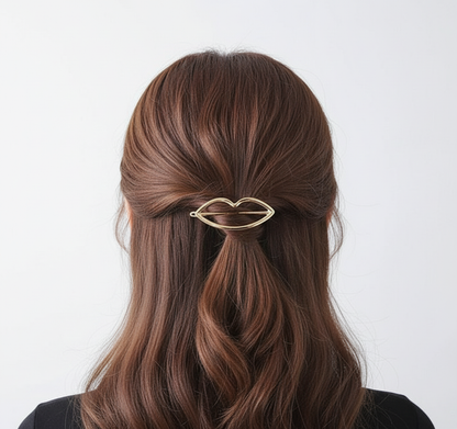 Geometrische Haarspange - MoonClip