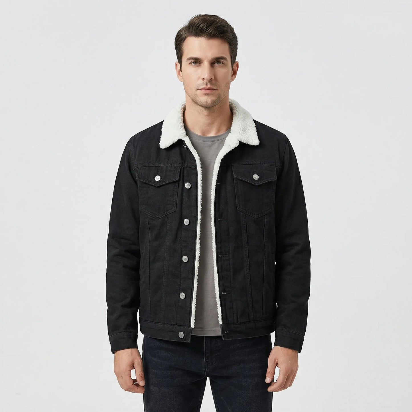 Gepolsterte Freizeitjacke Im Jeanslook - Carlo