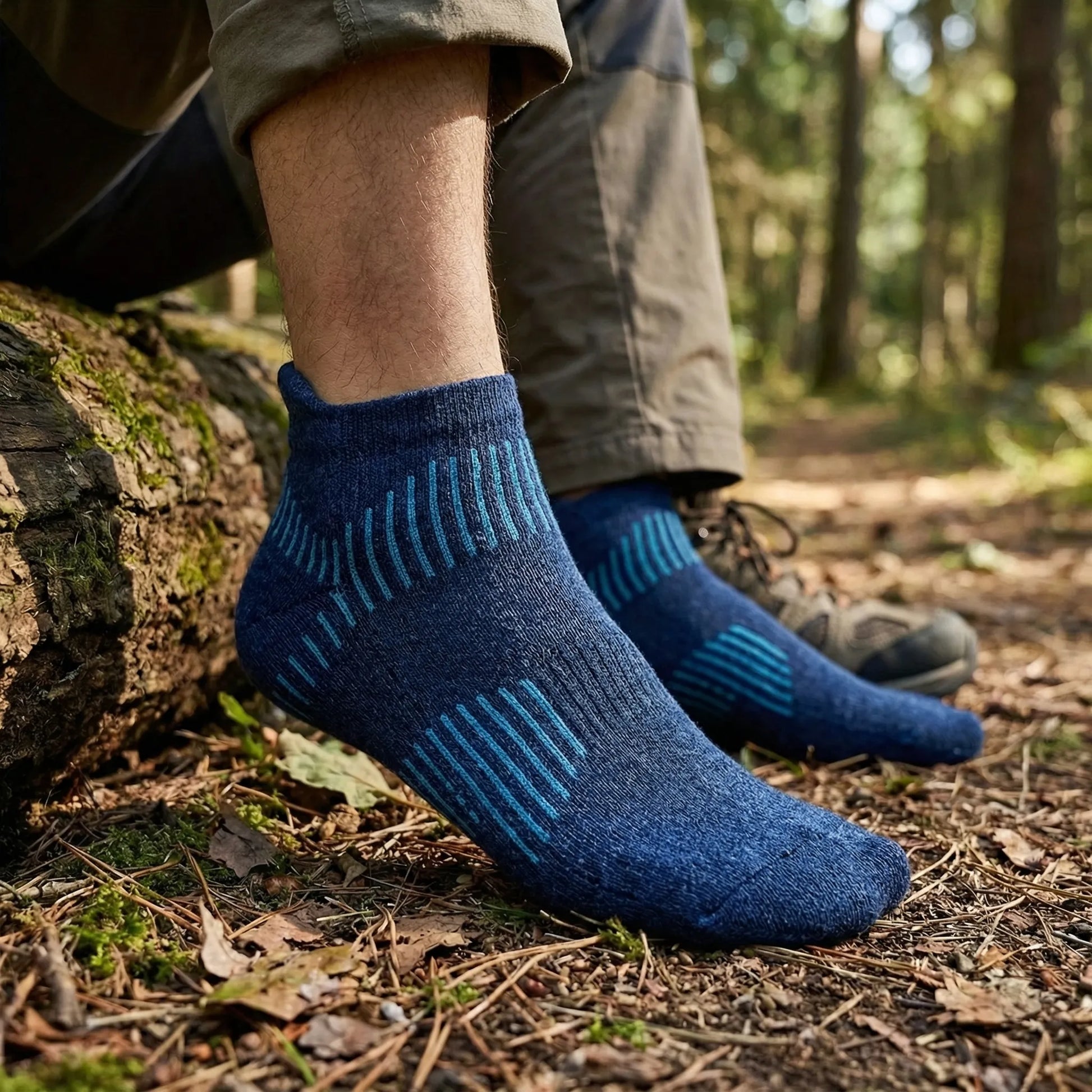 Gepolsterte, Kurze Sportsocken -  Trekklin