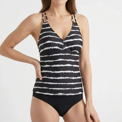 Gestreiftes Tankini-Set - Zunari