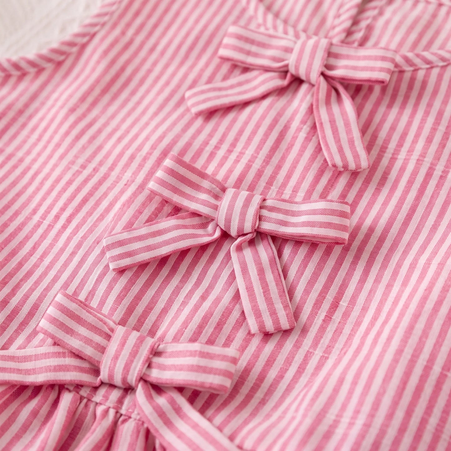 Gestreiftes Zweiteiliges Sommer-Set Für Mädchen - SweetStripe