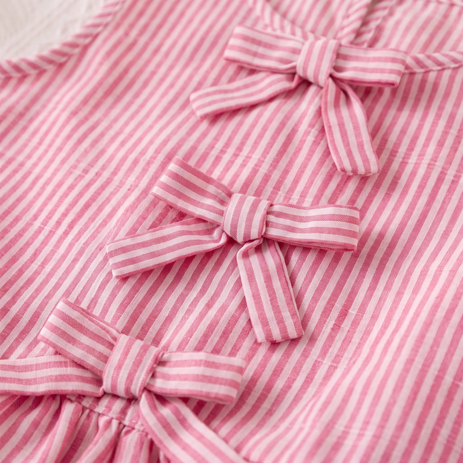Gestreiftes Zweiteiliges Sommer-Set Für Mädchen - SweetStripe