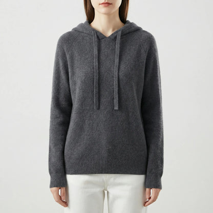 Gestrickter Kapuzenpullover Mit Weicher Struktur - Angie