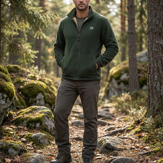 Gevoerd Outdoor Fleecevest Met Rits - Ken