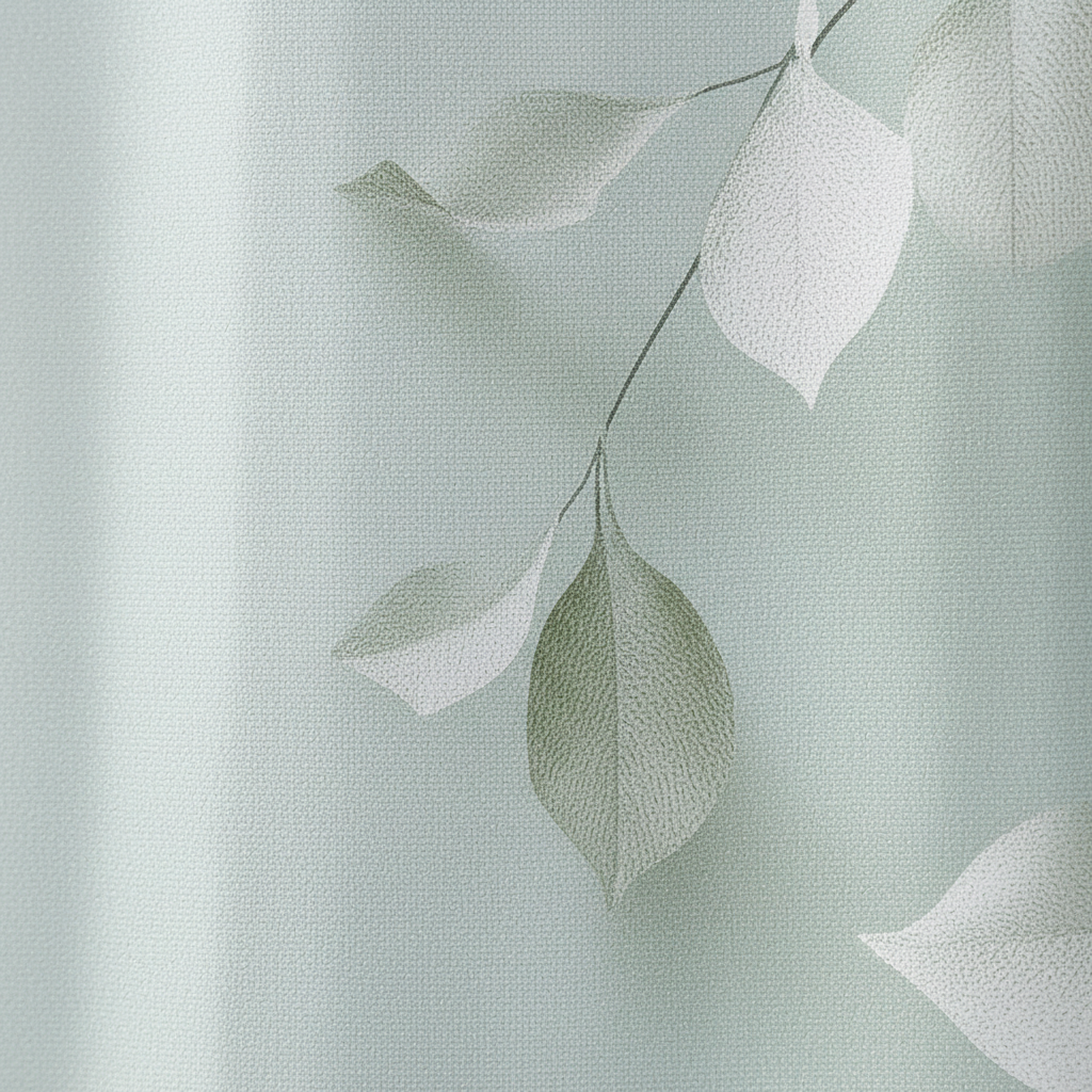Gewebtes Polyester Duschvorhang - Calmweave