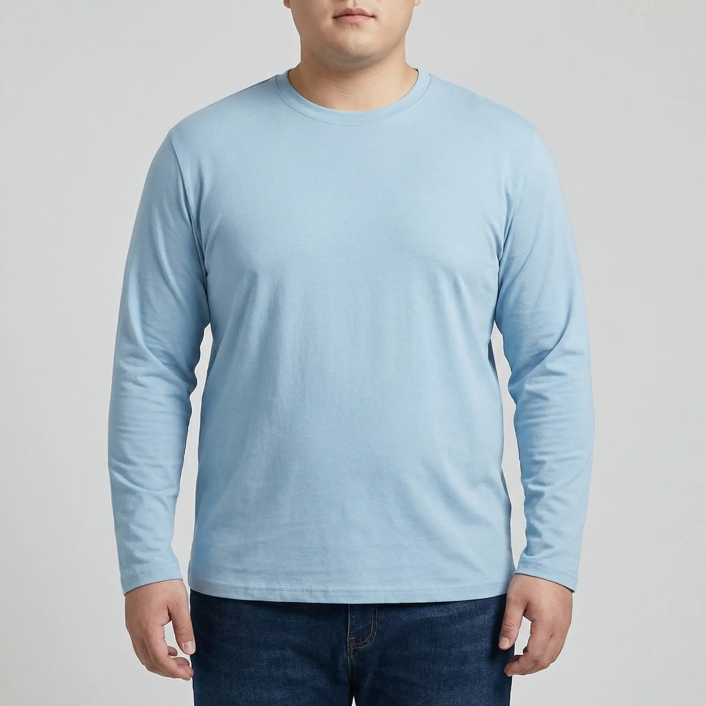 Große Größen Slim Fit Langarmshirt für Herren - Kurt