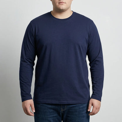 Große Größen Slim Fit Langarmshirt für Herren - Kurt