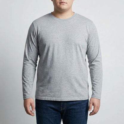 Große Größen Slim Fit Langarmshirt für Herren - Kurt