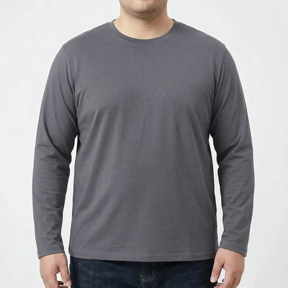 Große Größen Slim Fit Langarmshirt für Herren - Kurt