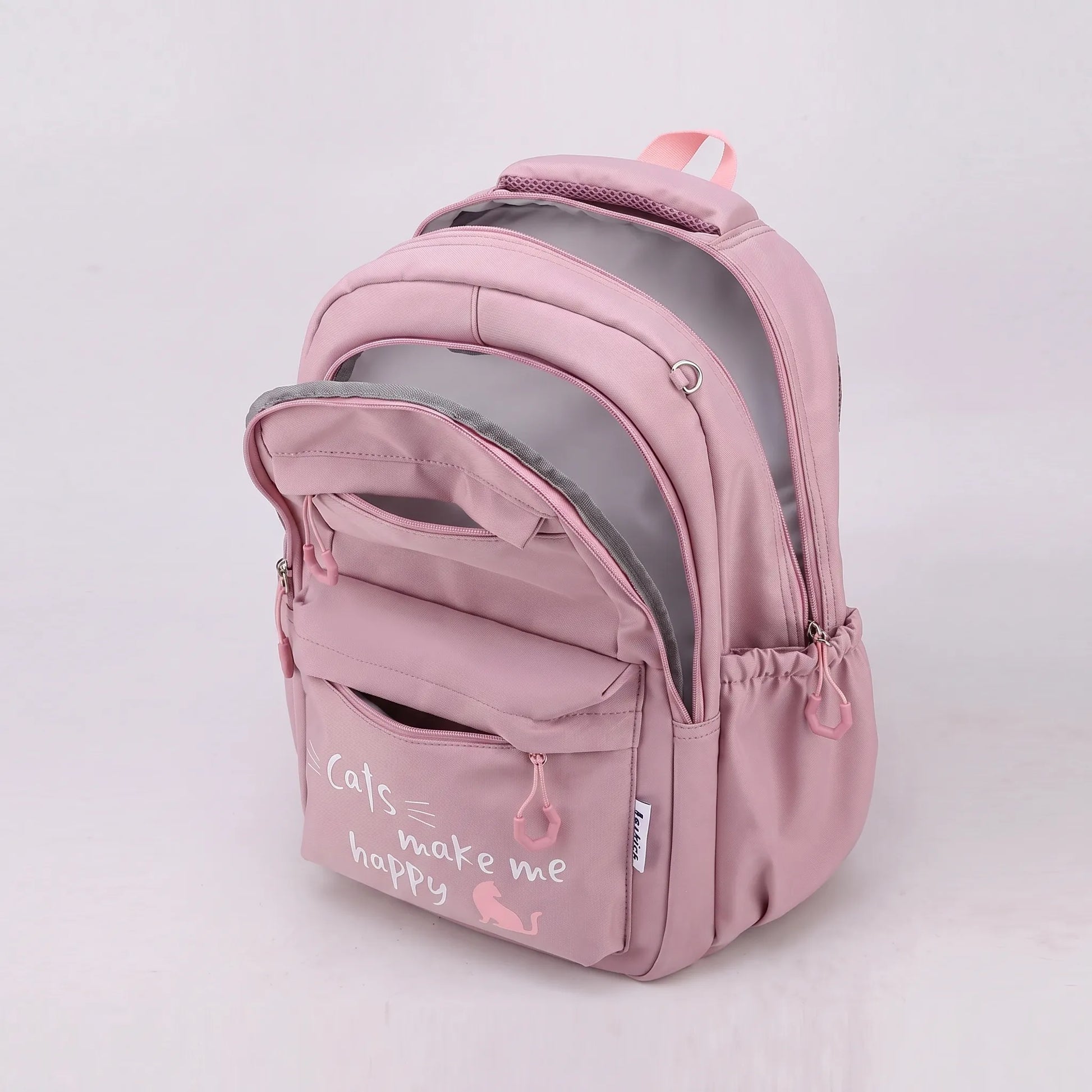 Großer Schulrucksack Mit Mehreren Fächern - Zeloria