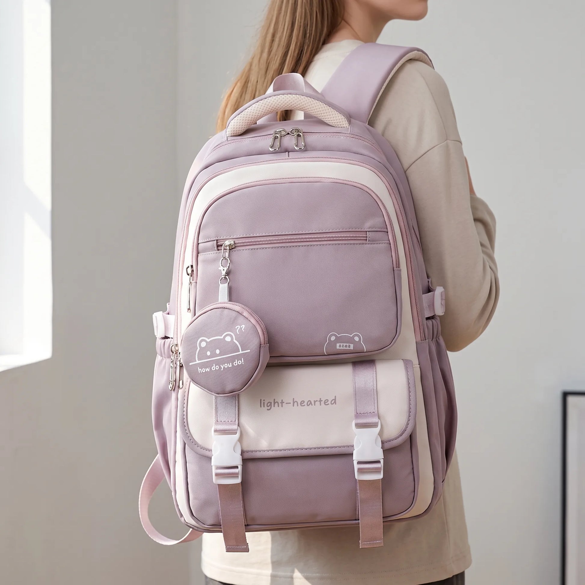 Großer Schulrucksack Mit Vielen Fächern - Stovell
