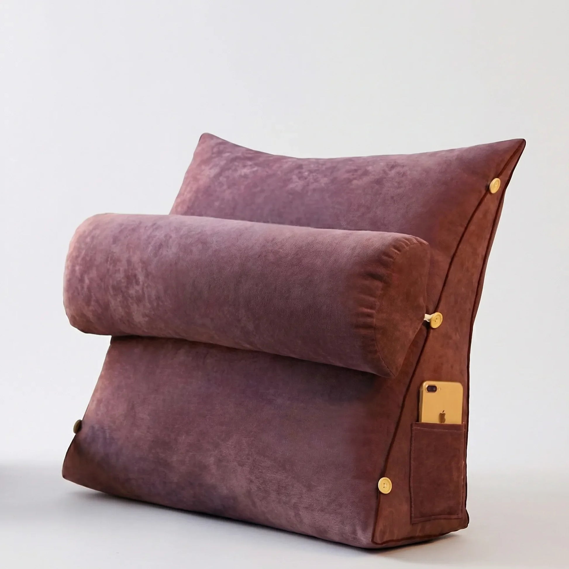 Großes Keilkissen Mit Rückenlehne - LuxeRest