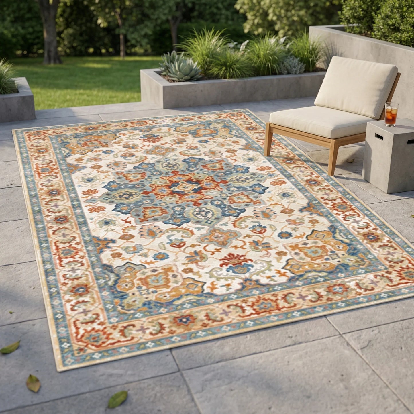 Großflächiger Outdoor-Teppich - Bohemara