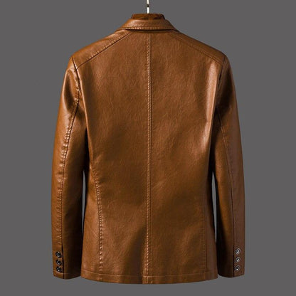 Herren-Lederblazer – Leonardo