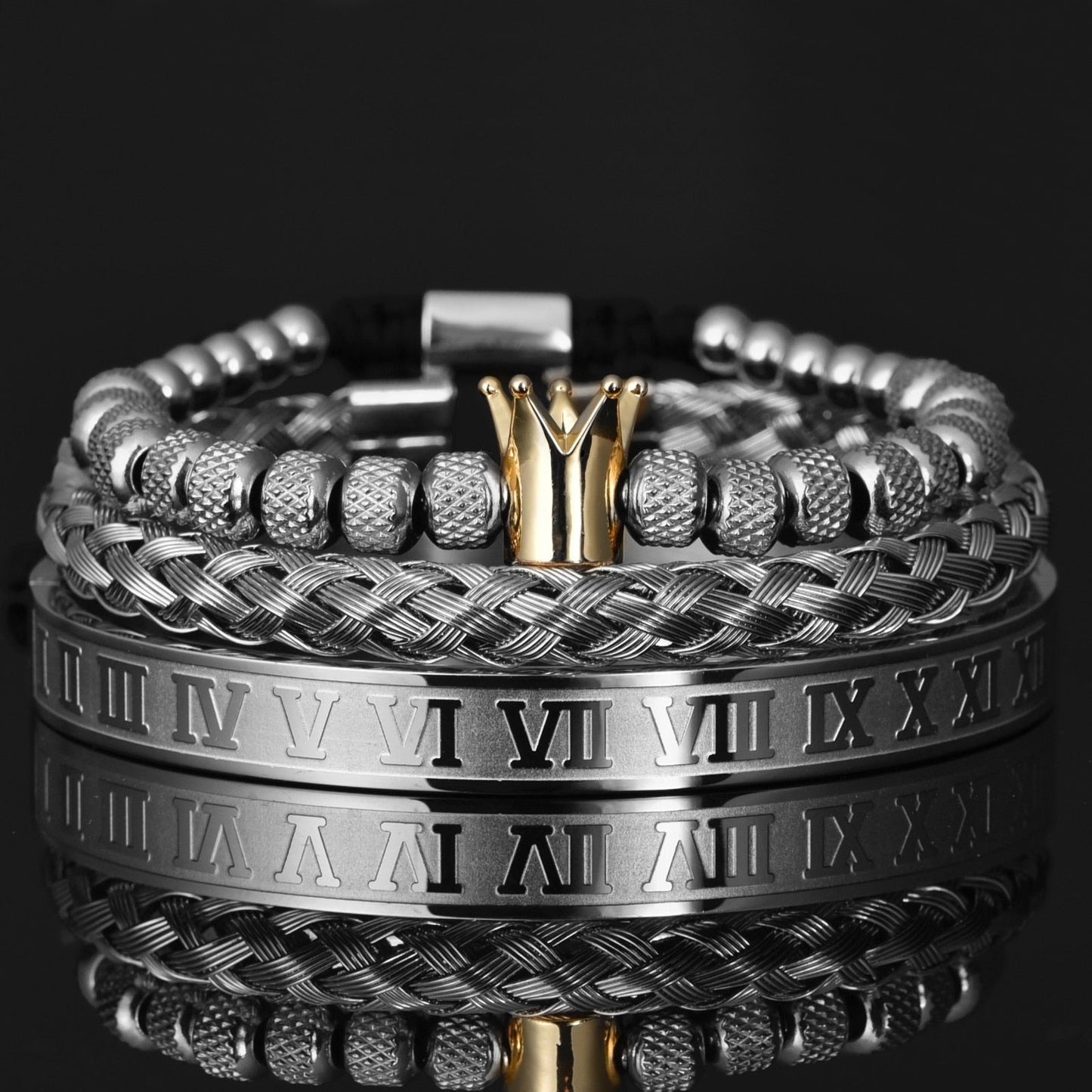 Luxe Herren Armbandenset – Julius