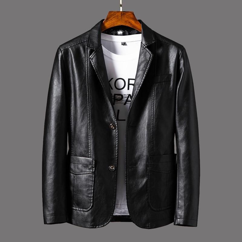 Herren-Lederblazer – Leonardo