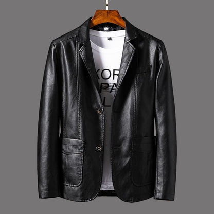 Herren-Lederblazer – Leonardo
