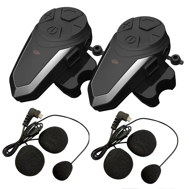 Motorradhelm Bluetooth-Intercom mit FM & 1000 m Reichweite – RoadLink S3